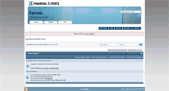 Desktop Screenshot of forum.financialexperts.eu